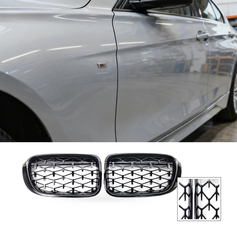 Meteor Diamond Grille Mesh for BMW X3 X4 F25 F26 (2014–2016)