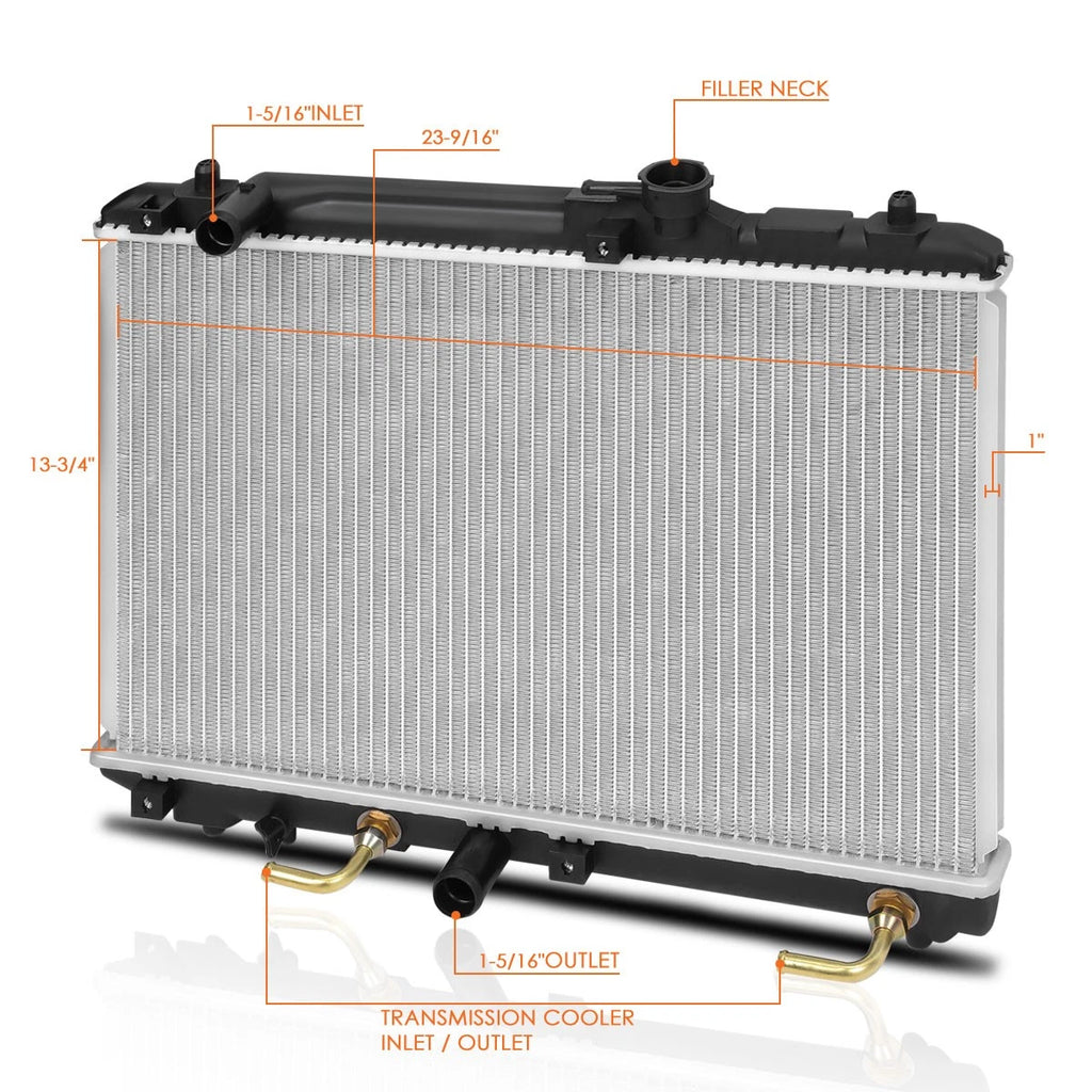 Aluminum Core Cooling Radiator for Suzuki Esteem (1999–2002) DPI-13283