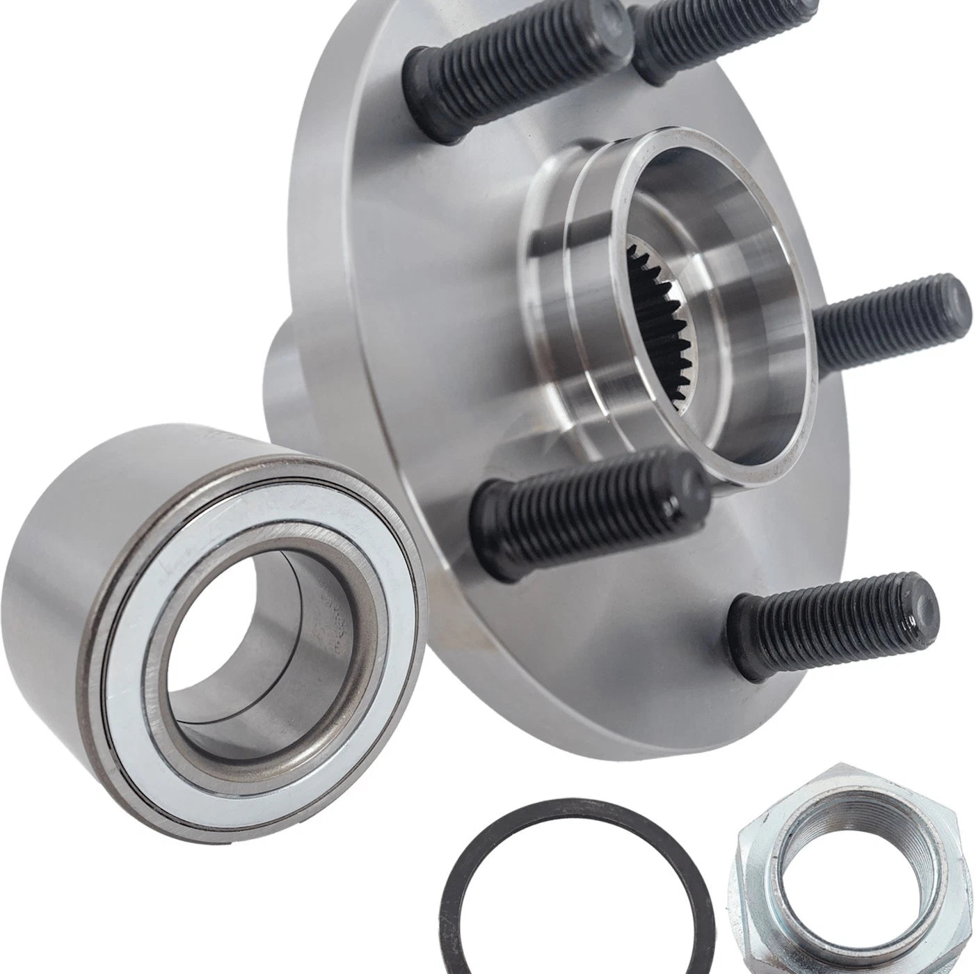 Set of 4 Wheel Hubs for Toyota Corolla