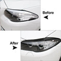 Carbon Fiber Headlight Eyebrow Eyelid Trim for BMW 5 Series F10 (2011–2017)