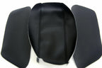 Center Console Lid Armrest Cover for Hyundai Azera (2006–2011) Black PVC Leather