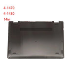 Bottom Case Base Cover for Lenovo Flex 4-14 (2016–2017) AP1JE000800 Black