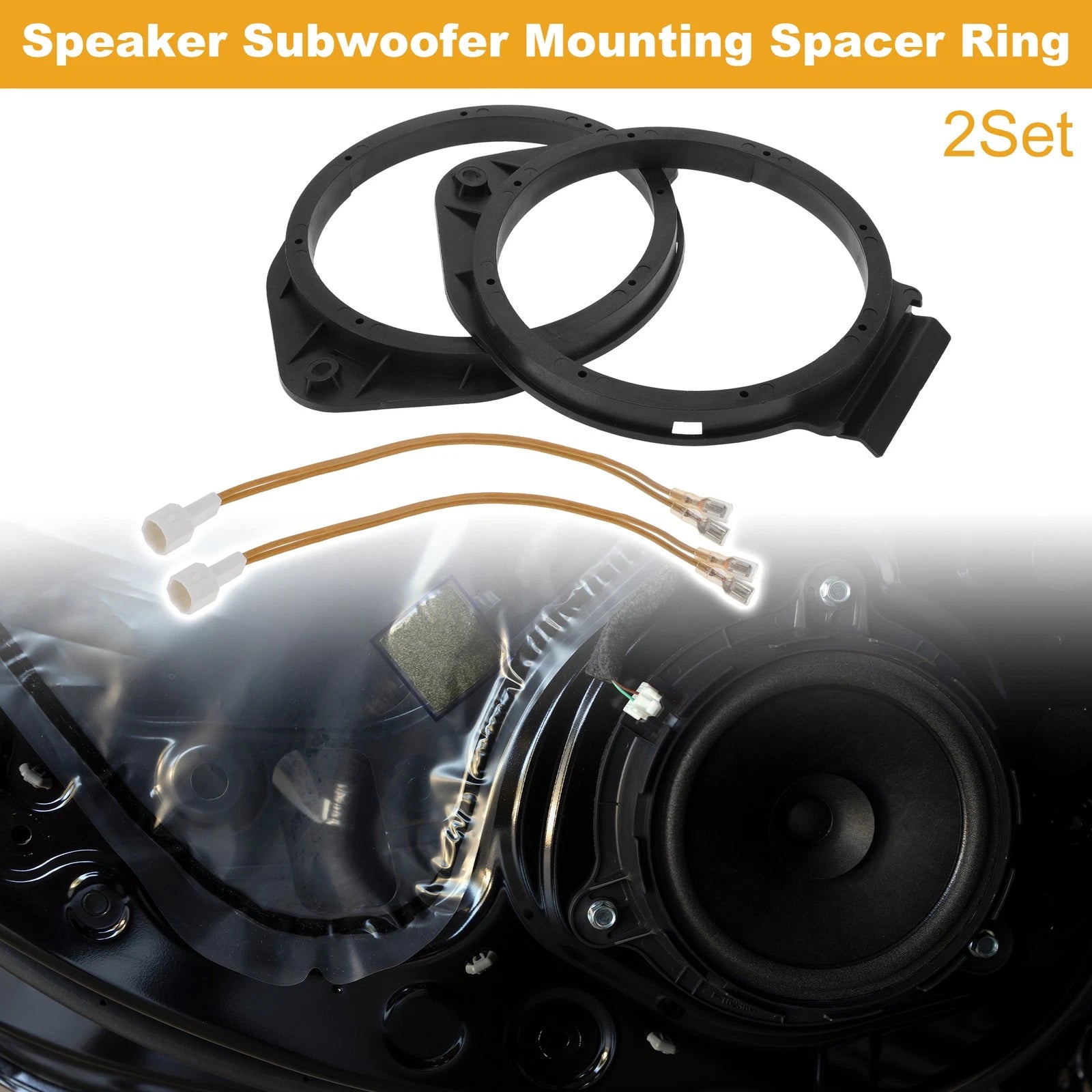 Set of 2 Speaker Spacer Rings for Buick Envision (2020–2021)