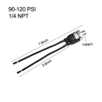 Air Compressor Pressure Switch 90120PSI 14 NPT for Efficient Control