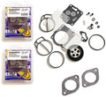 Twin Carb Rebuild Kit with Base Gaskets for Sea Doo GSX GTX XP RX LRV (947, 951)