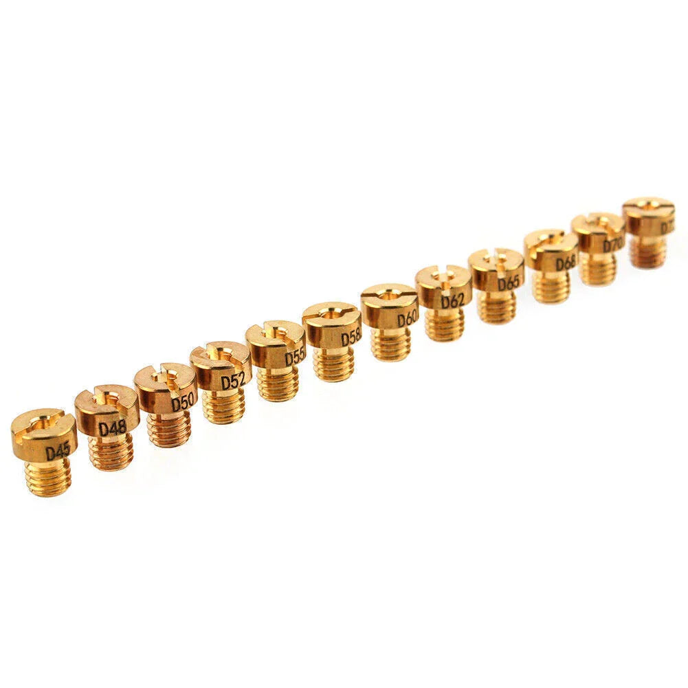 5mm Carburetor Main Jets  #45-#72 for Dellorto Sha Phbg