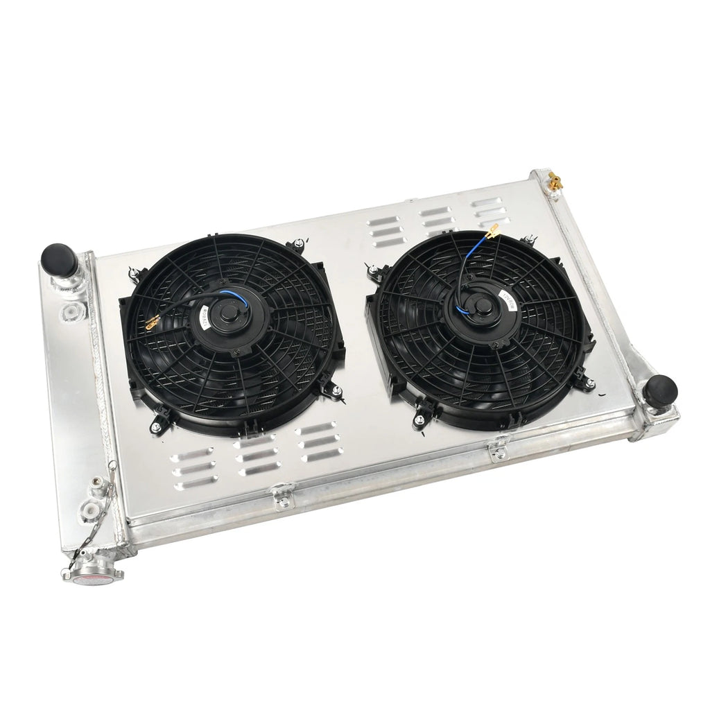 3 Row Radiator with Shroud Fan for Chevy/GMC C/K 10/20/30 (1967–1972)