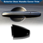 Exterior Door Handle Cover Trim for BMW X1 X2 X5 F15 X6 F16 (2014–2019) Black ABS