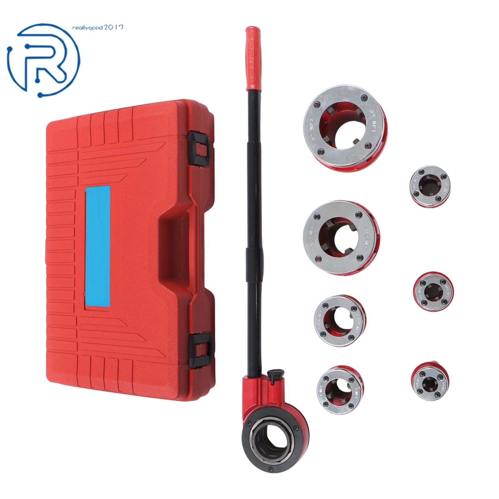 Set of 7 Pipe Threader Dies for Automotive Applications (3/8" to 2")