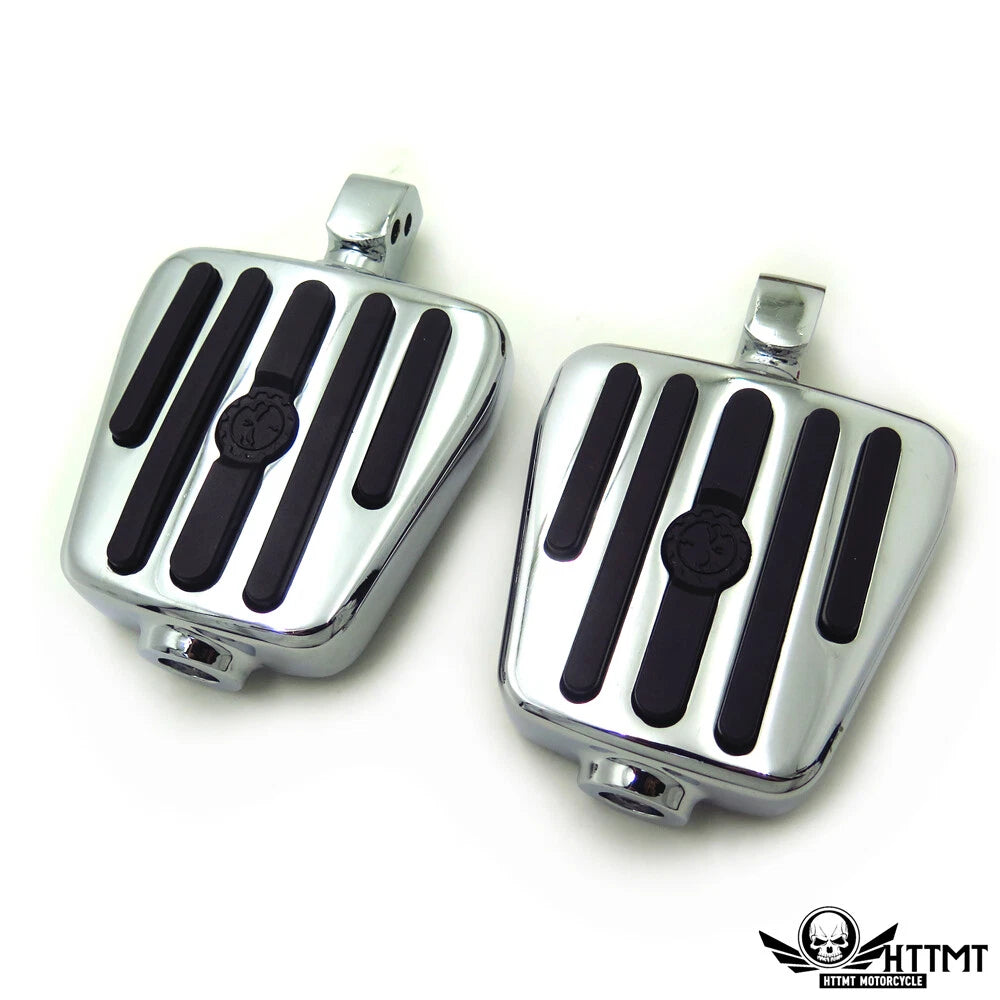 Skull Footpegs for Yamaha V-Star 1000, 650, Royal Star, V-Max, Virago, Stryker