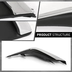 Front Left Bumper Trim for Lexus ES250/ES350/ES300h (2019–2024) Black & Chrome