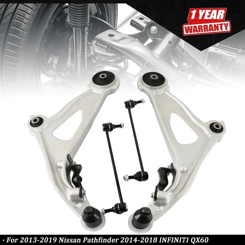 Control Arm with Ball Joint and Sway Bar Link for Nissan Pathfinder (2013â2019)