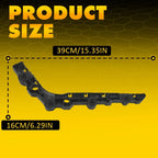 Pair Bumper Support Brackets for Nissan Altima (2016–2018)