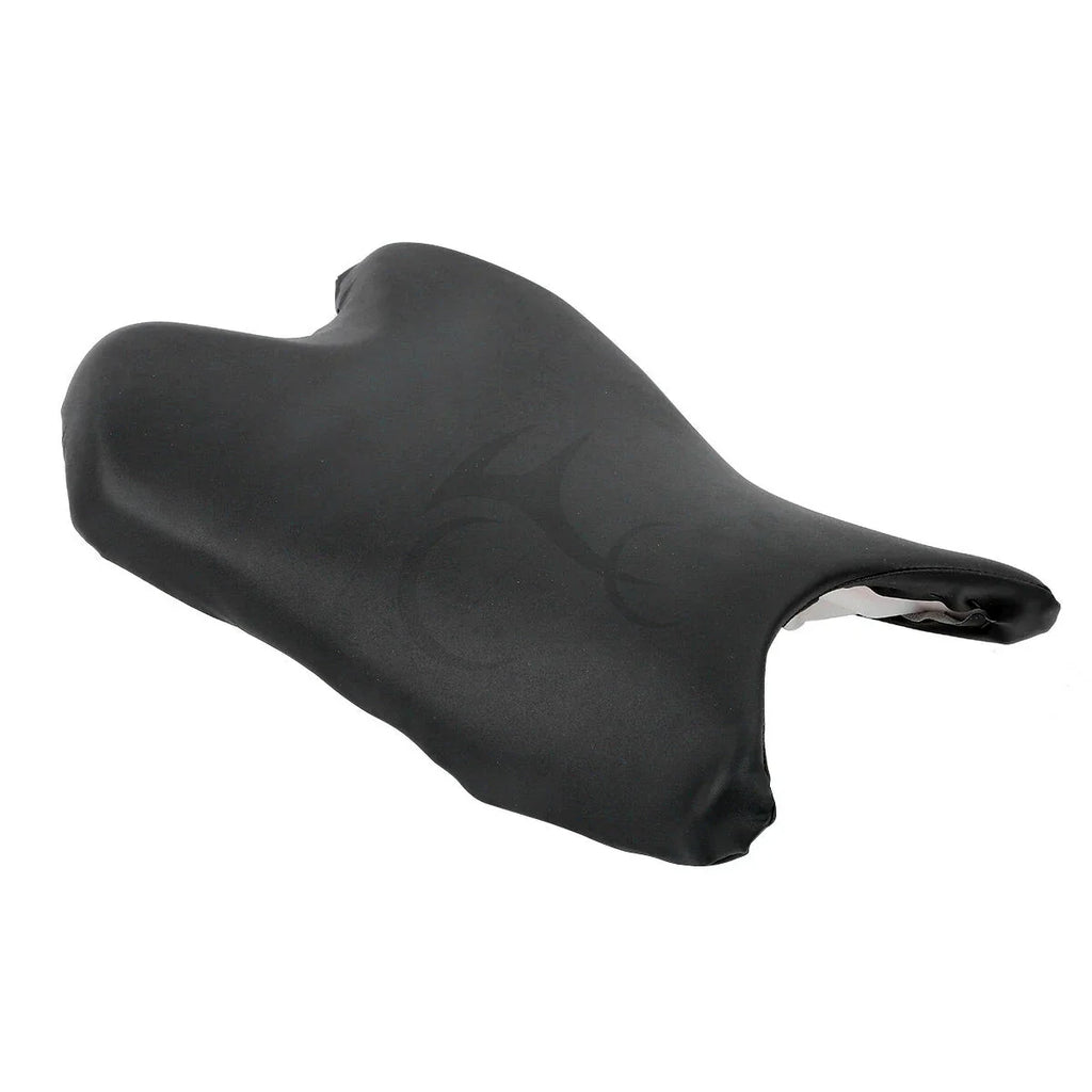 Black Front Rear Driver Passenger Seat for Yamaha YZF R6 (2008-2016)