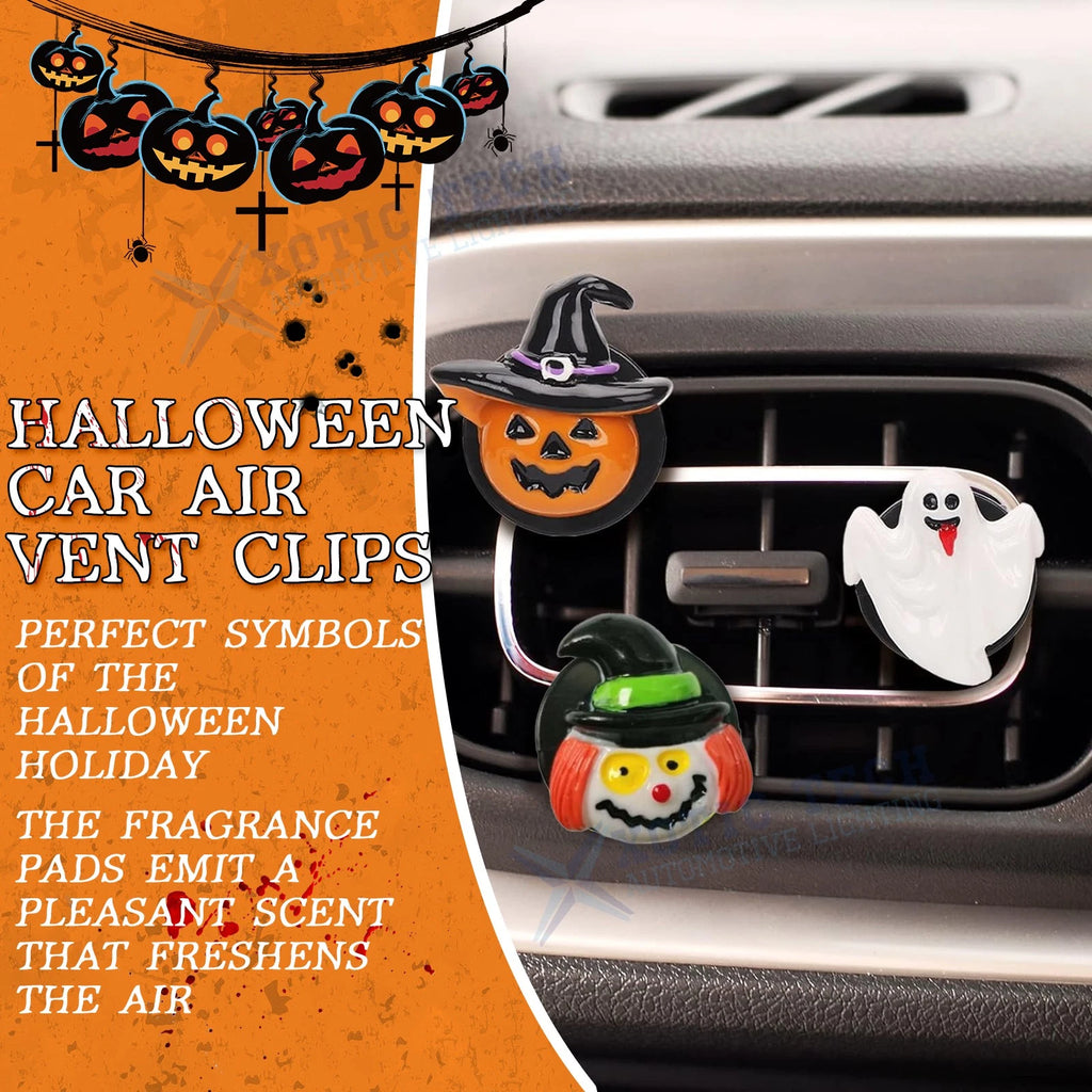 6PCS Ghost Demon Car Scent Air Freshener Clips for (YYYY-YYYY)