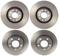 Brembo Brake Disc Rotors Kit for Audi A6 Allroad Quattro (2013–2018)