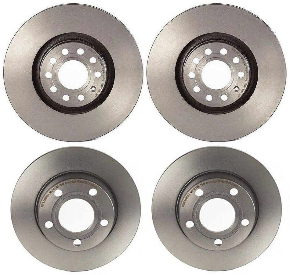 Brembo Brake Disc Rotors Kit for Audi A6 Allroad Quattro (2013–2018)