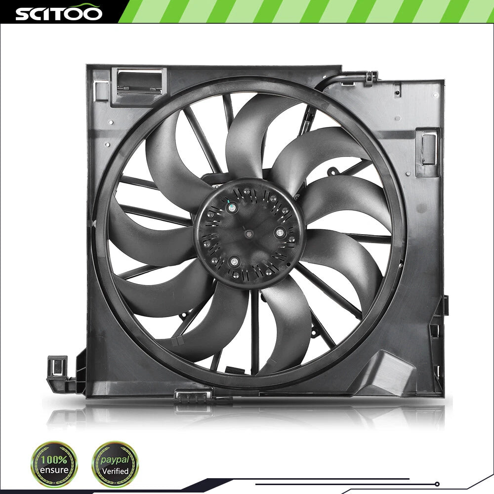 Radiator Cooling Fan for Jaguar XF (2010–2015) & XJ (2010–2019) FA71751