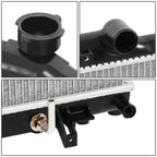 Aluminum Radiator for Subaru Forester 2.5L Turbo (2009–2013) DPI 13095