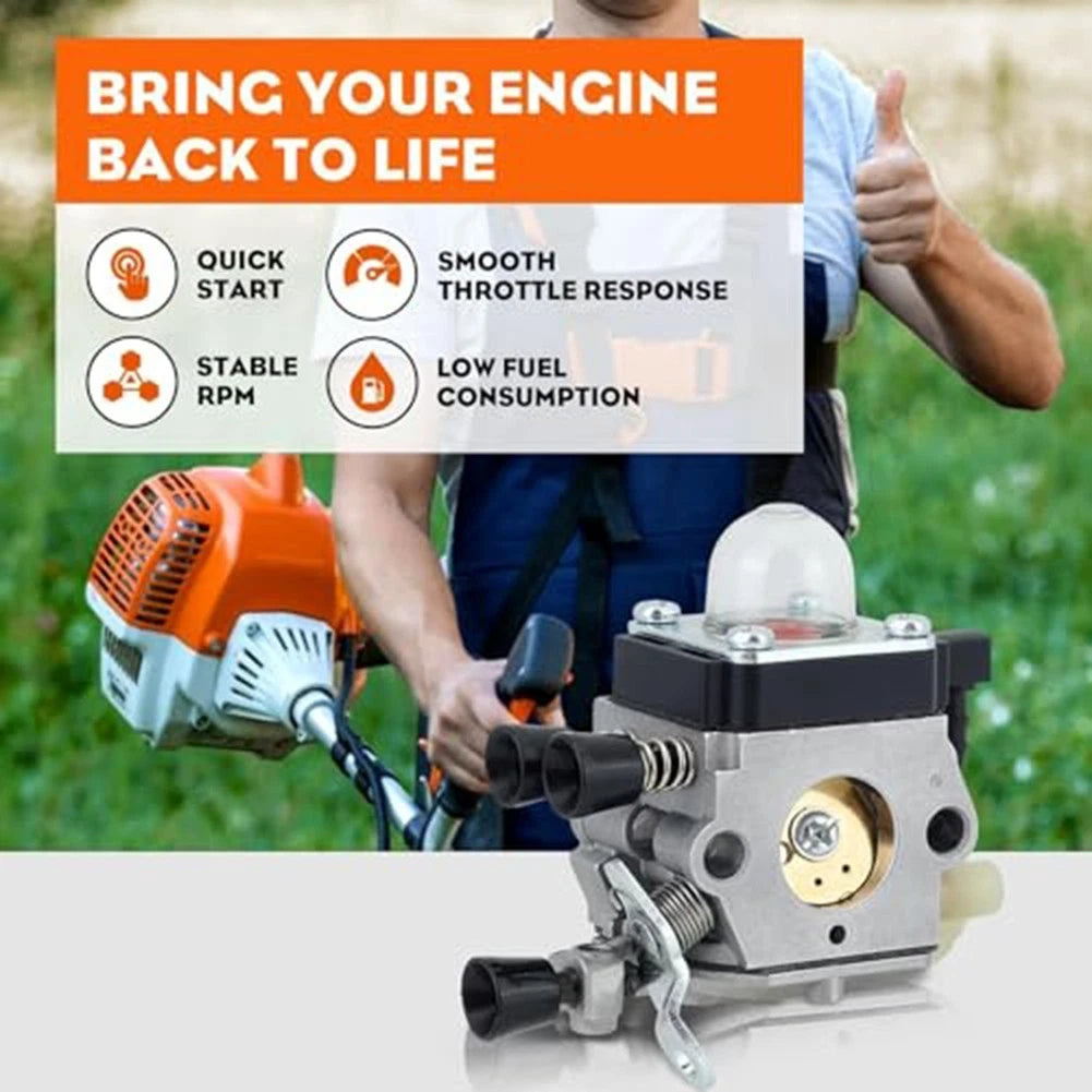 Carburetor Replacement Kit for FS85 HS45 FS38 FS45 FS55 (Lawn Mower)