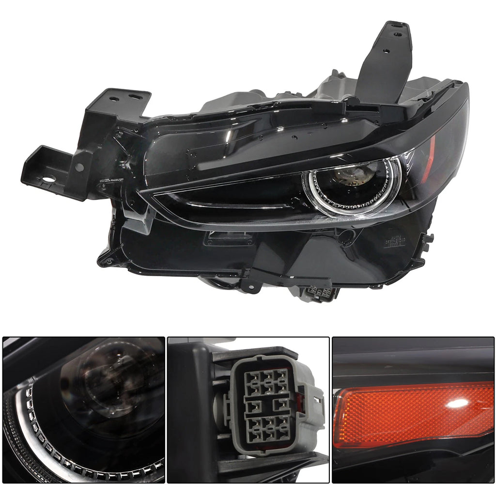Set of 2 LED Projector Headlights for Mazda CX30 (2020–2022) LH & RH
