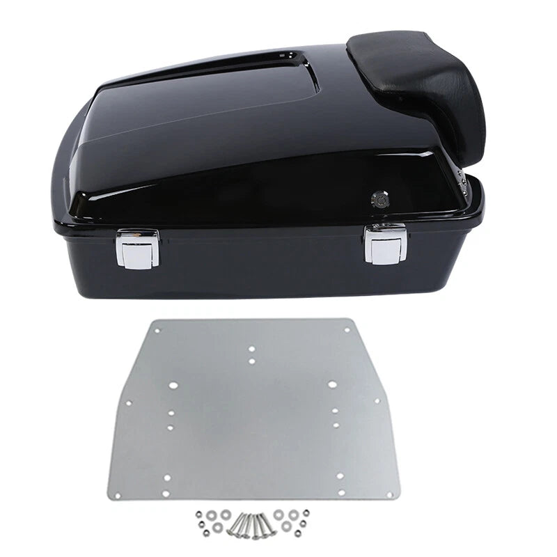 Razor Trunk Backrest Base Plate for Harley Touring Road King Glide (1997–2013)