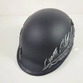 Swarovski Crystal Half Helmet for Motorcycle (DOT Approved, Low Profile)