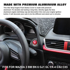 Keyless Push Start Button Cover for Hyundai Sonata Elantra (2011-2024)