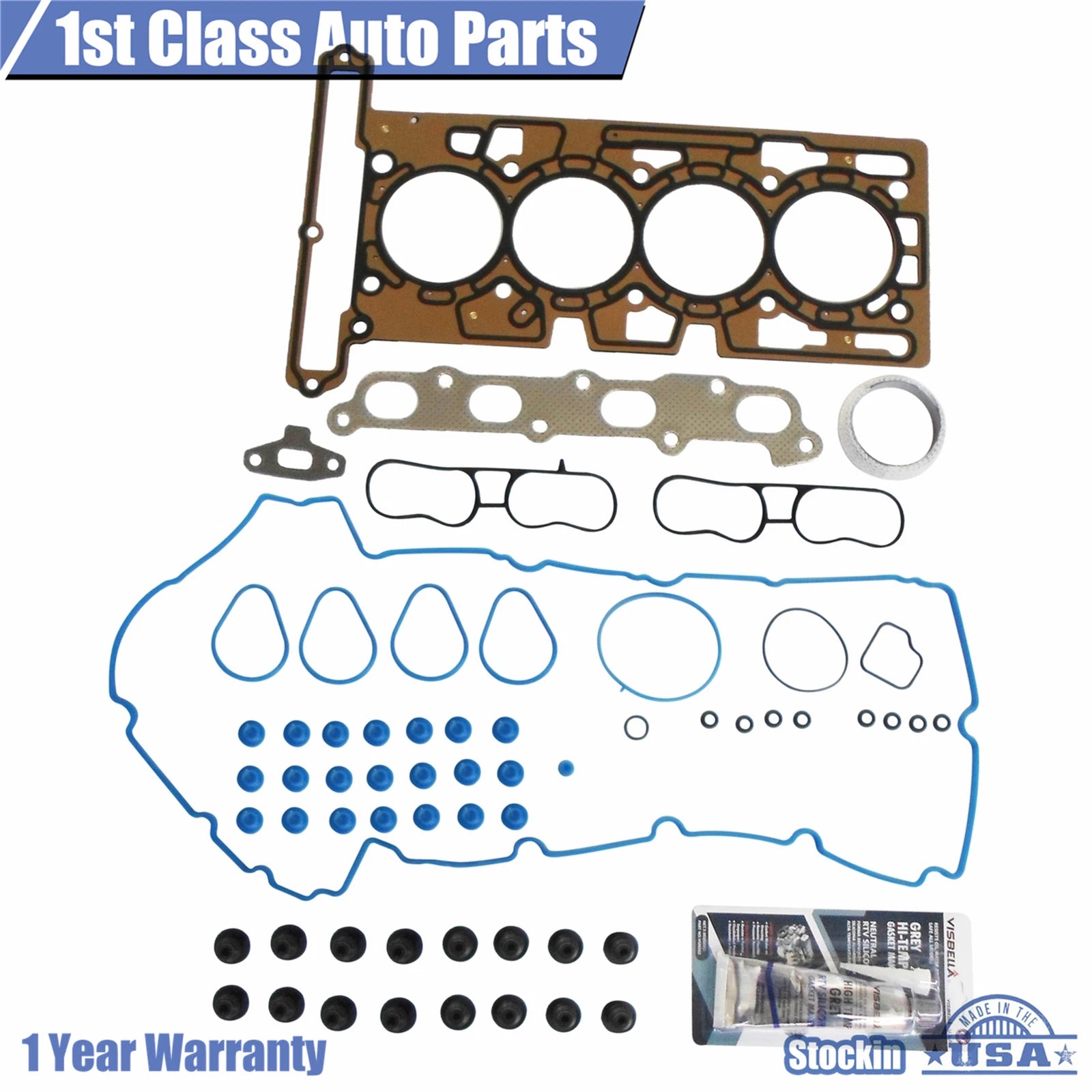 Head Gasket Set for Chevy Colorado GMC Canyon Isuzu i-280 (2004–2012)