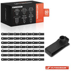 U-Nut Retainer Clips for Chevy (M8-1.25) (50 Pack)