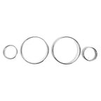 Speedometer Gauge Dial Rings Bezel Trim for BMW 5 7 Series E39 E38 M5 X5 E53 (1997-2003)