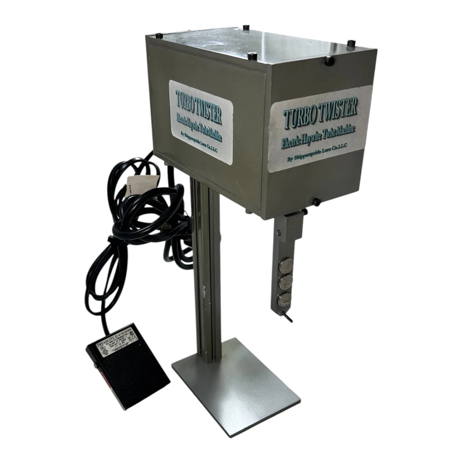 Turbo Twister Automatic Electric Haywire Twist Machine for Skipperspride