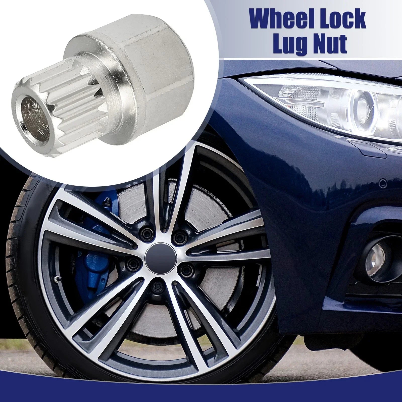 34/18PT Anti Theft Wheel Lock Lug Nut Screw Removal Key for BMW