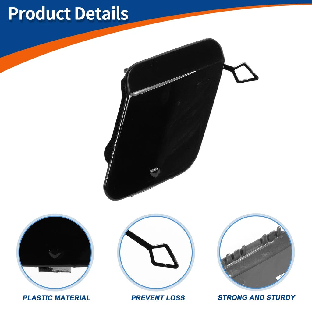 Tow Hook Cover Rear for BMW 1 Series F20 F21 Black