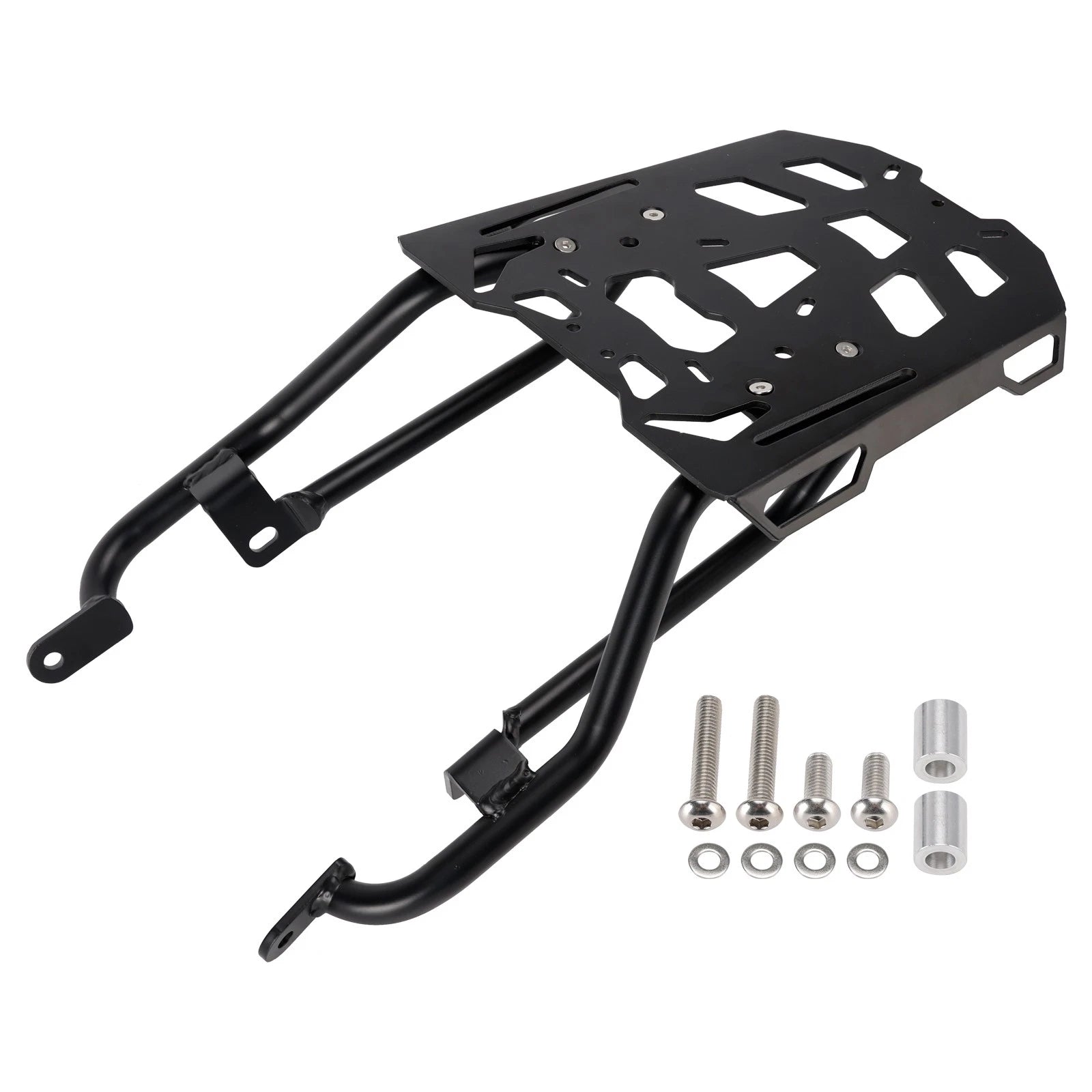 Black Soft Luggage Rear Rack for Ducati Hypermotard 950/SP (2019–2025)