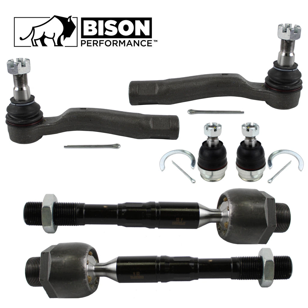 6pc Front Tie Rod End Lower Ball Joint Kit for Lexus Toyota