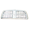 Replacement Chrome Plastic Front Grille (See compatibility Chart)