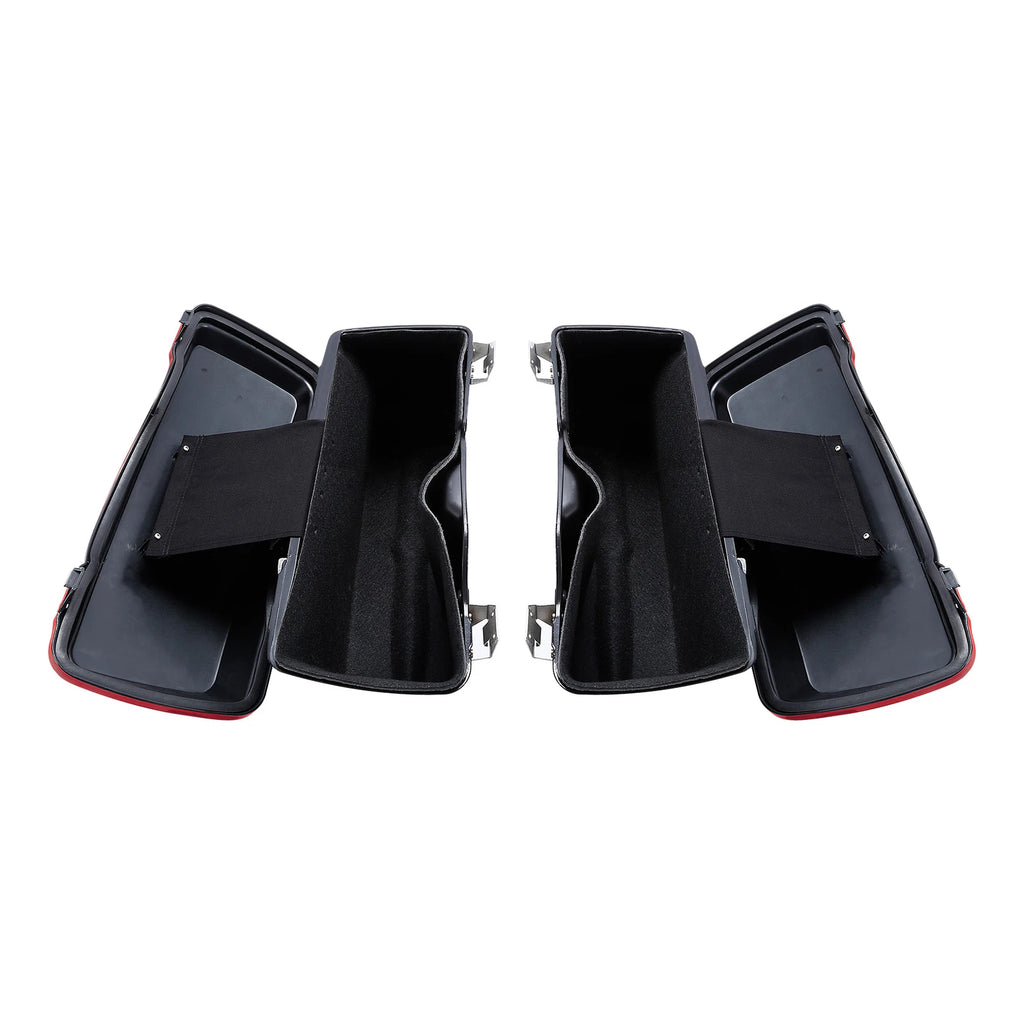Saddlebags & Conversion Bracket for Harley Softail Fatboy Deluxe (1984–2017)