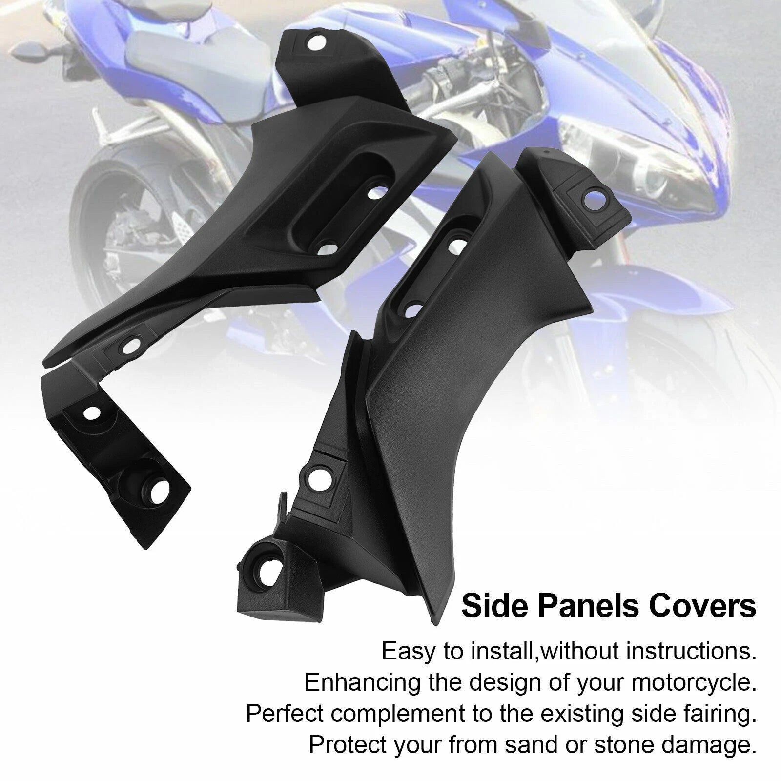 Side Frame Mid Cover Panel Fairing Cowl for Yamaha YZF R1 (2004–2006) T9