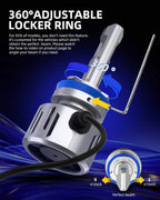 LED Headlight Bulbs Kit H8 H9 H11 for Automotive (5000LM 6500K)
