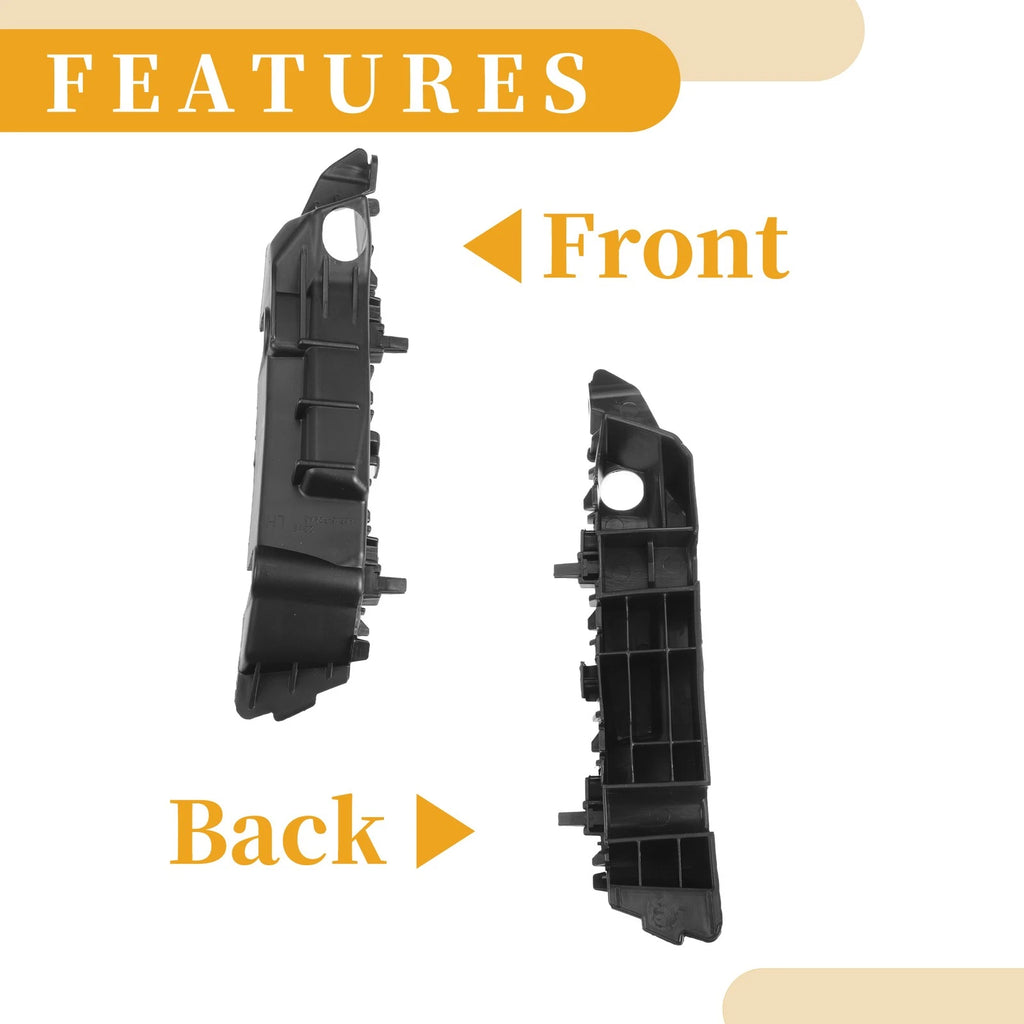 Set of 2 Front Bumper Support Brackets for Hyundai Elantra (2019–2020)