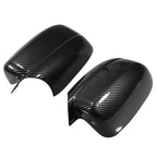 Pair of Carbon Fiber Pattern Rear View Mirror Cover Caps for Dodge Charger (2011–2021) 745065025444