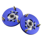 Front Pair Coilover Pillow ball Camber Plates Top Mount for BMW E36 3 Series Arm