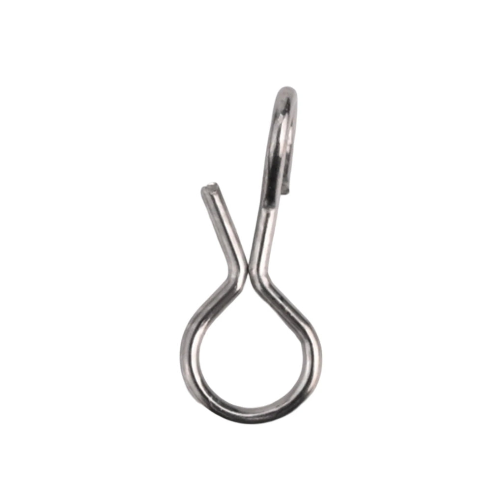 Set of 50 Fly Bait Quick Hook Bait Connectors for Fishing Gear Accessories