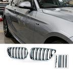 Grille for BMW 2 Series F22 F23 (2014–2018) Chrome Frame Gloss Black