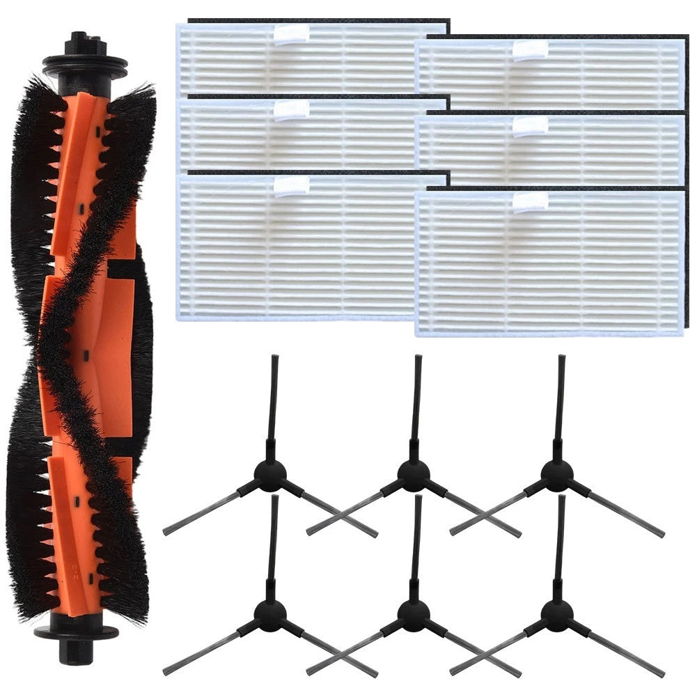 Main Brush, Side Brush, and Filter Kit for Uninell UR3 (2019–2023)
