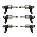 Set of 6 Lower Fuel Injectors for Ford Lincoln 3.3L 3.5L V6 (OEM)