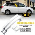 2 Pcs Rear Left Right Door Sliding Handle for Toyota Sienna (2004–2010) 6921308020