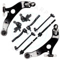Set of 10 Front Lower Control Arms for Toyota Sienna (2004–2010)
