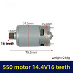 14.4V 550 Motor for Cordless Drills (Smooth 16 Tooth Transmission)